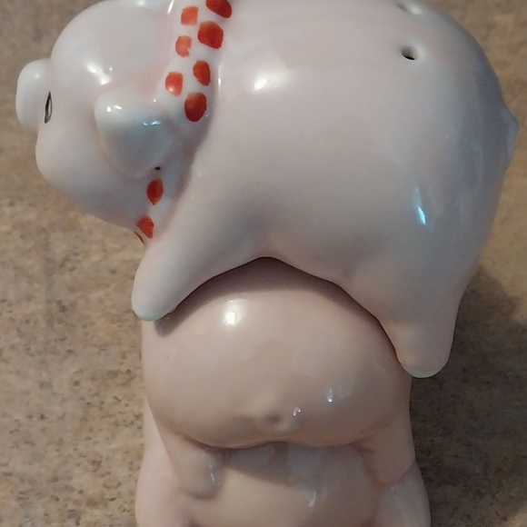 Pile On Pigs Salt & Pepper Shakers Magic Creations Circa 1995 - Picture 12 of 14